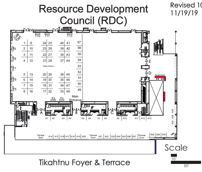 Conference Exhibitor Layout